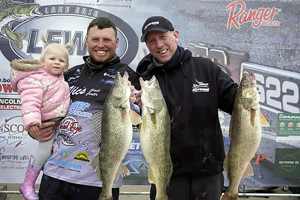 Blue Dolphin Walleye Charters - Lake Erie